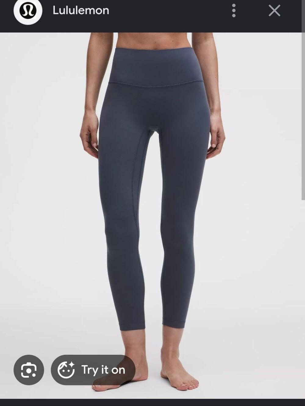 Lululemon athletica Align Navy High-Rise Leggings